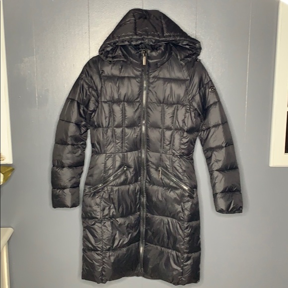 MICHAEL KORS BLACK COAT SIZE XS - Picture 5 of 11